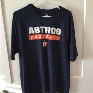 Houston Astros navy tee shirt